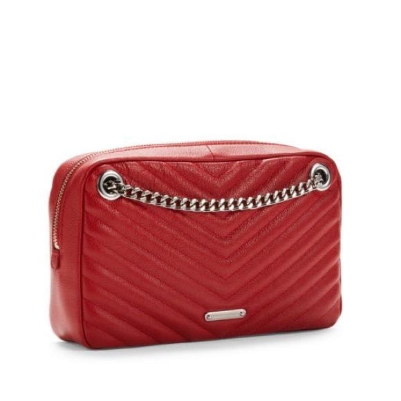 Rebecca Minkoff Edie shoulder bag color Chili NEW - Picture 5 of 9